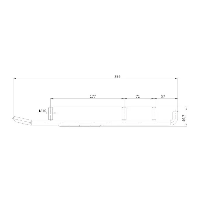 Конек лыжи снегохода BRP 100313T