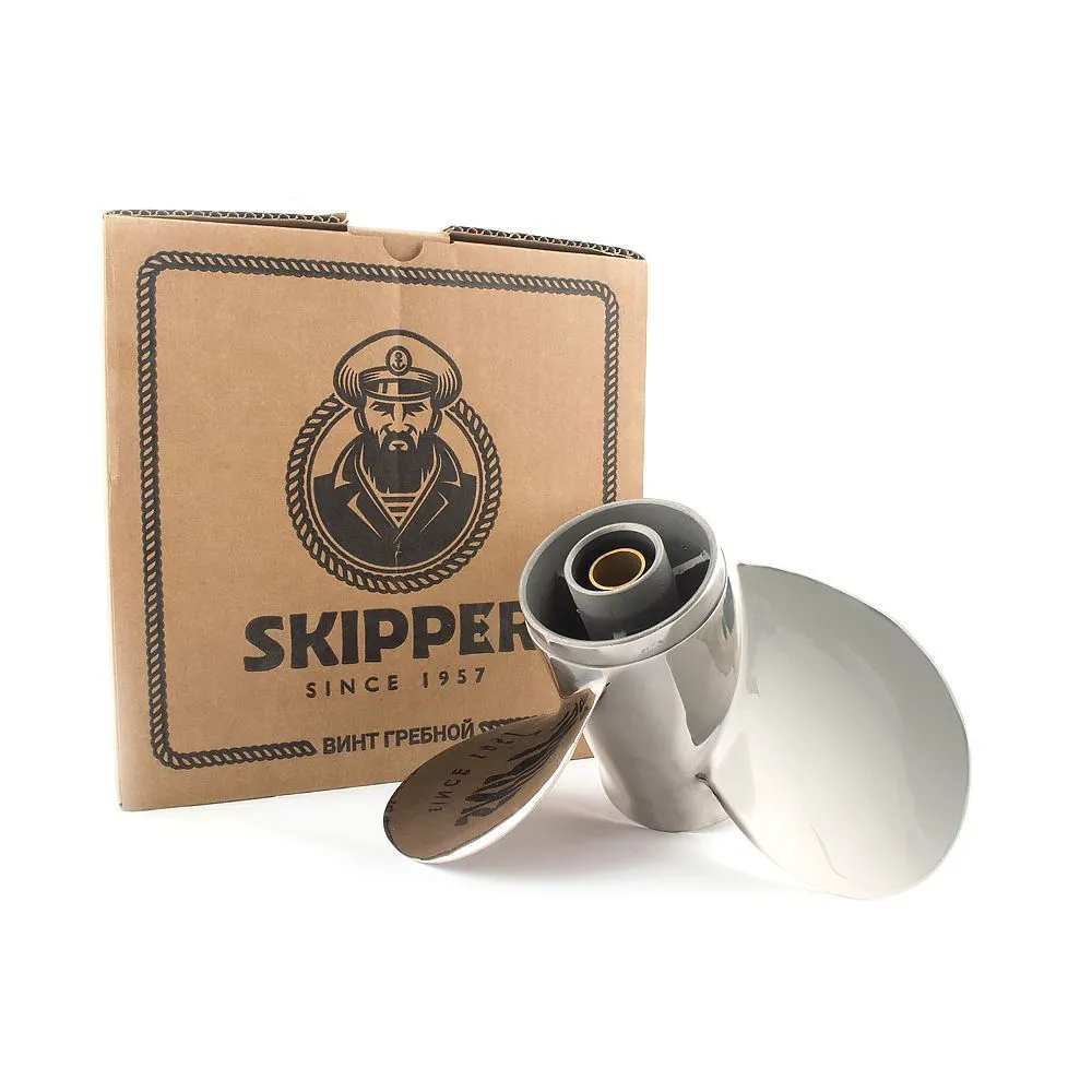 Винт гребной  Skipper для Suzuki 25-30HP, диаметр 10 1/4" нержавеющий, лопастей - 3, шаг 13"