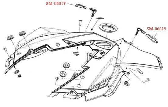 Защелка BRP SM-06019