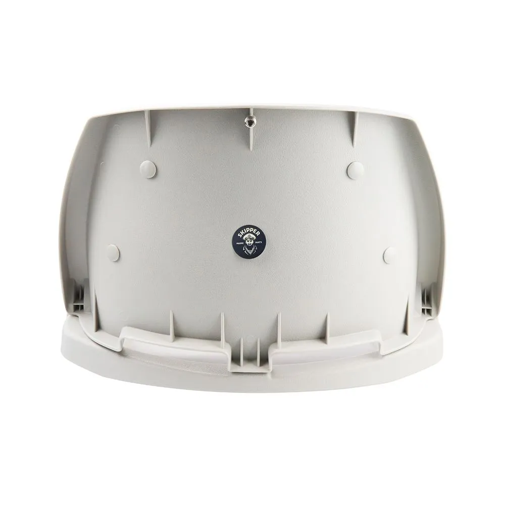 Кресло складное с мягкими накладками Skipper серый