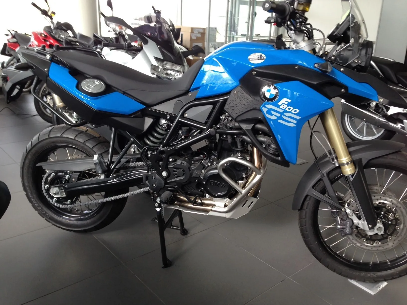Защита картера для BMW F800GS, 800GS Adventure, F700GS