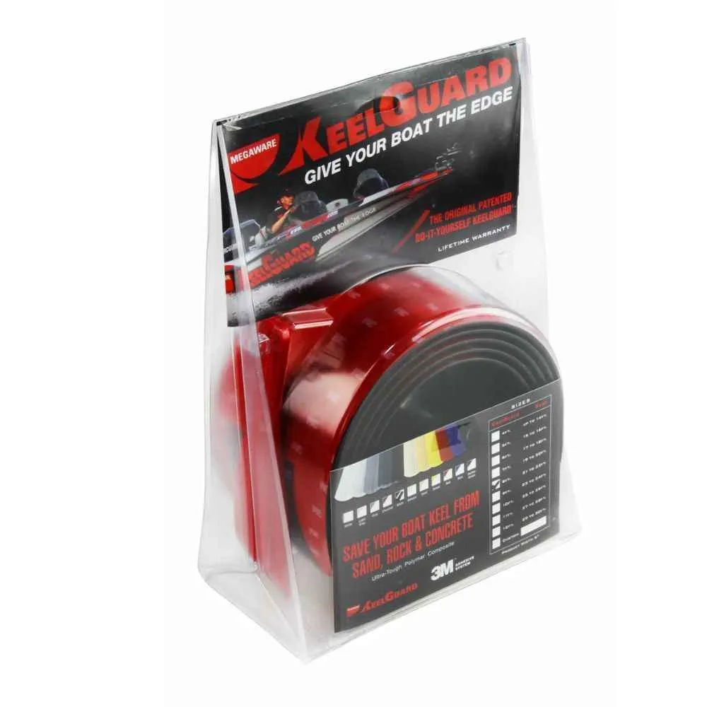 Защита киля KeelGuard, 1.5 м красный