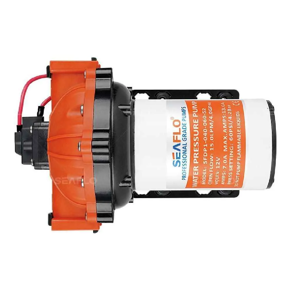 Помпа водоподающая SeaFlo мембранная, 12V 15 л/мин, 4.2 BAR