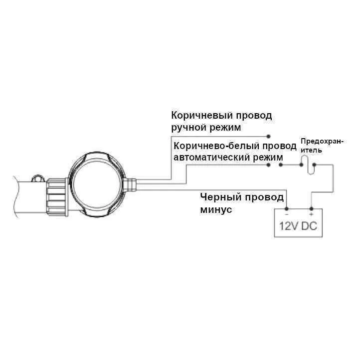 Насос осушительный автоматический 1100GPH 13B Series 12В (датчик времени)