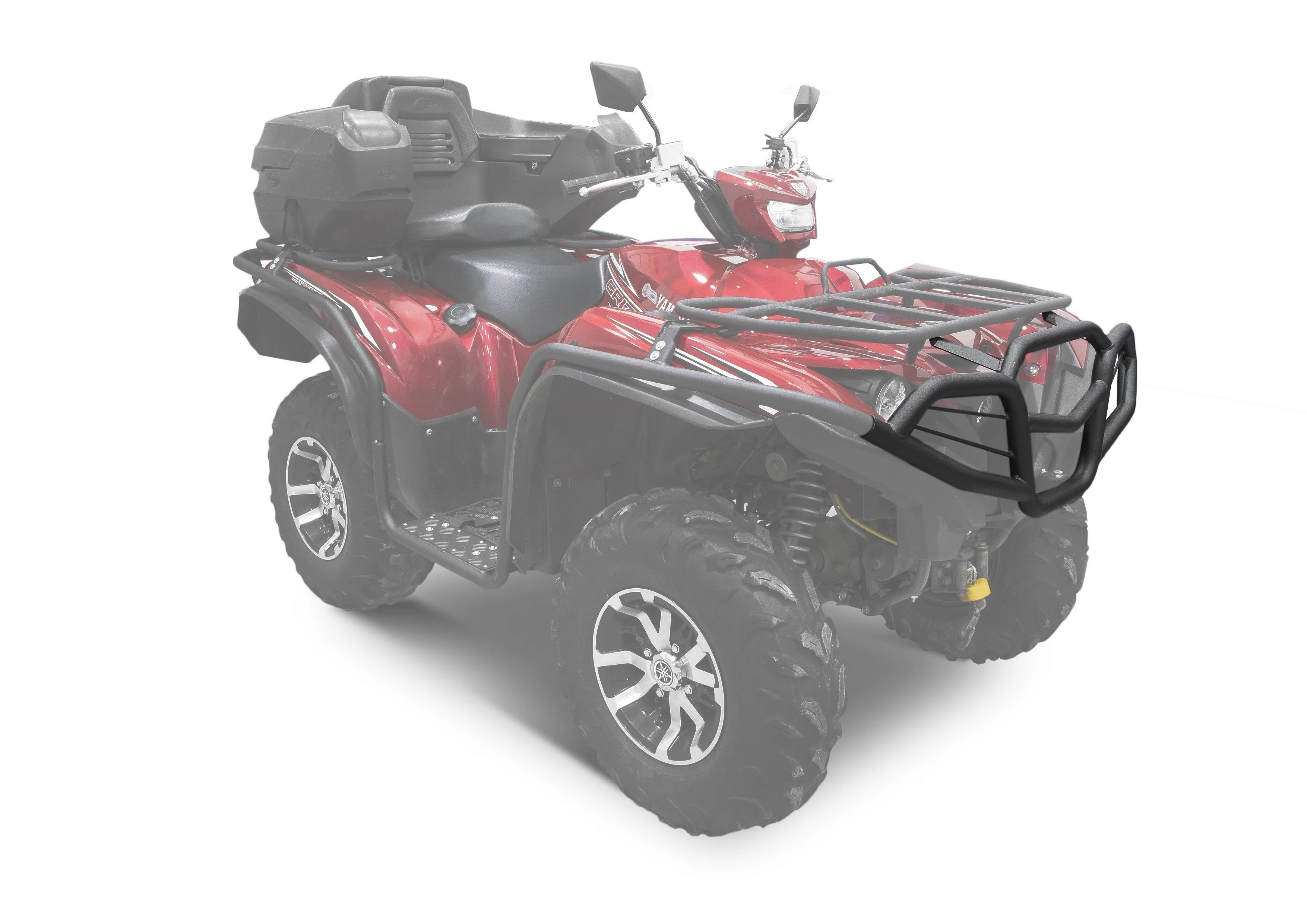 Бампер передний Yamaha Grizzly 700 / Kodiak 700 (2015-) + комплект крепежа