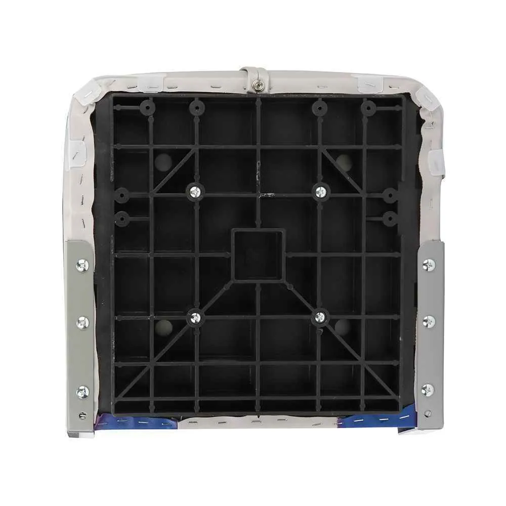 Кресло складное мягкое Skipper синий/серый