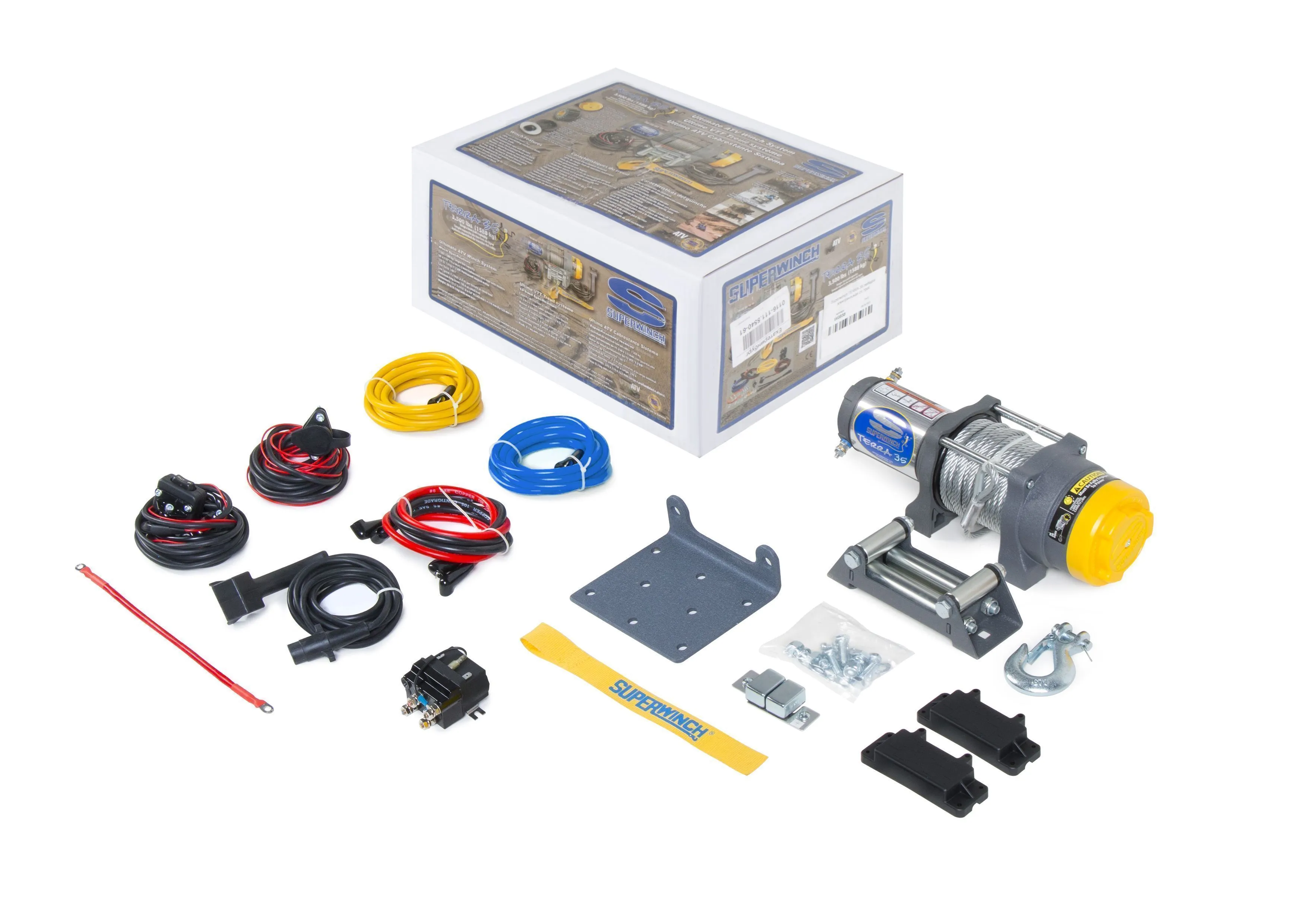 Superwinch TERRA 35 лебедка электрическая ст. трос