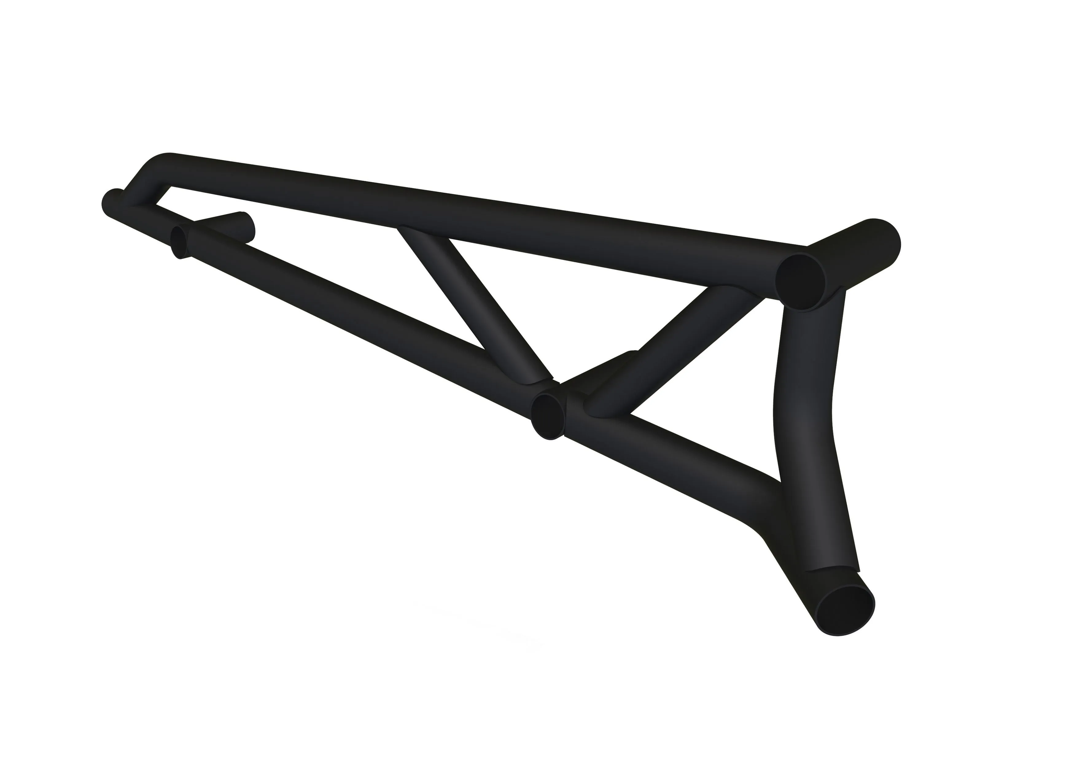 Защита порогов из труб Polaris RZR 1000 (2013-) + комплект крепежа