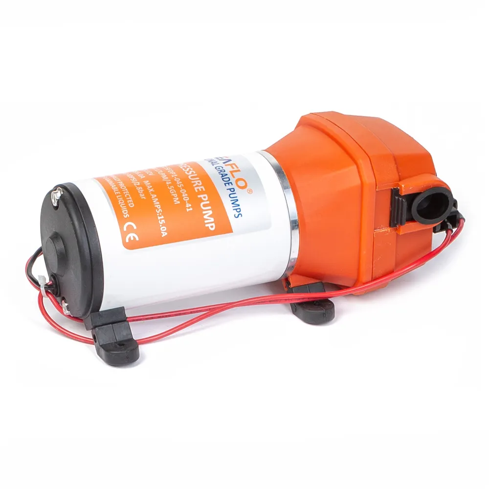 Помпа водоподающая SeaFlo мембранная, 12V 17 л/мин, 2.8 BAR