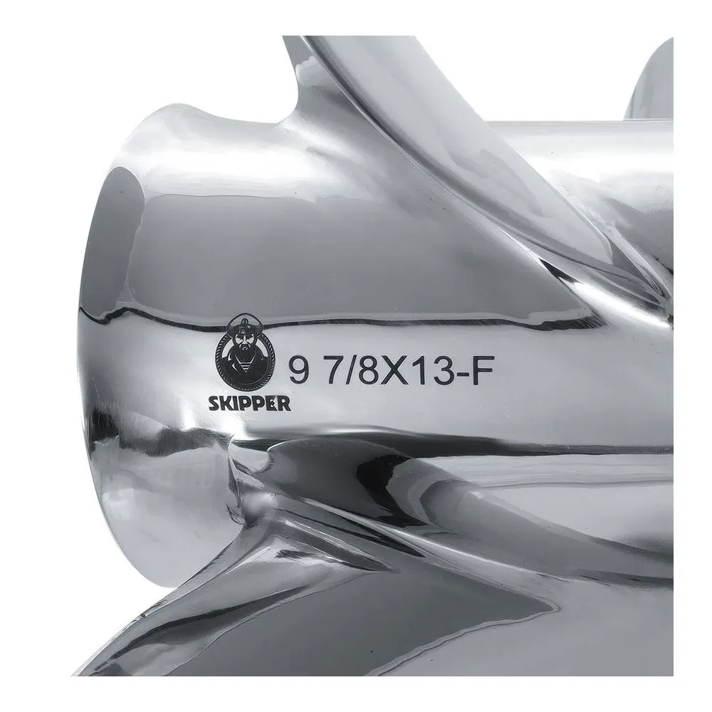 Винт гребной  Skipper для Yamaha 25-30HP, диаметр 9 7/8" нержавеющий, лопастей - 3, шаг 13"