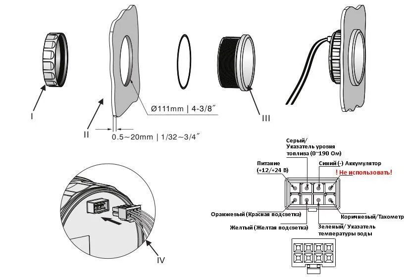 Мультифункциональный прибор 4 в 1 (BS)