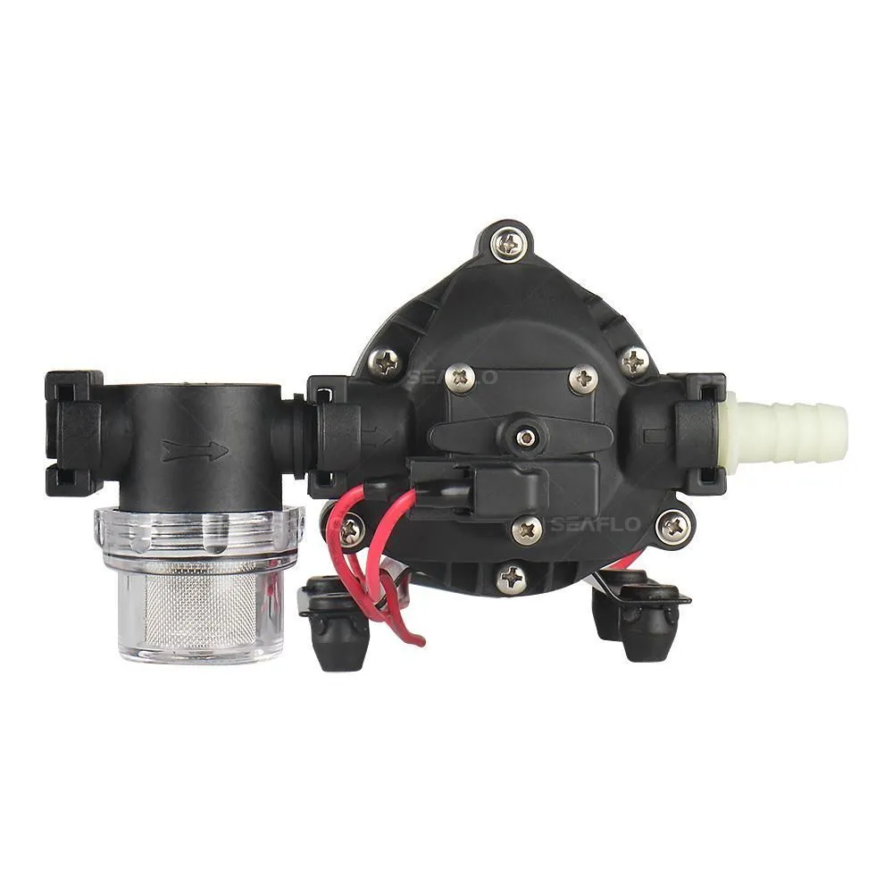 Помпа водоподающая SeaFlo мембранная, 12V 7 л/мин, 5.5 BAR