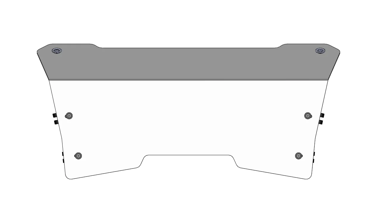 Заднее стекло арт. MP 0522