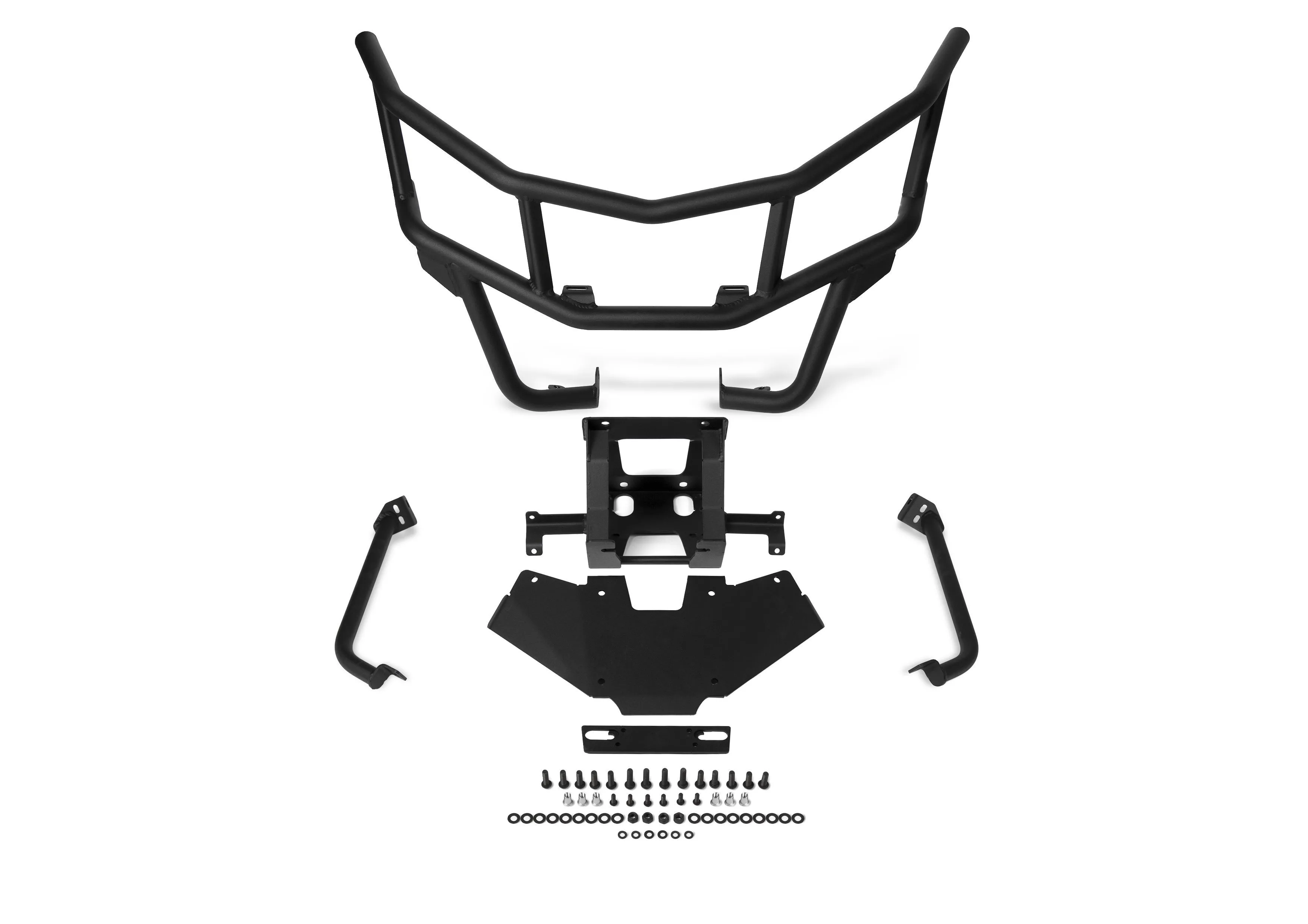 Передний бампер алюминий с креплением для лебедки SSV MAVERICK X3