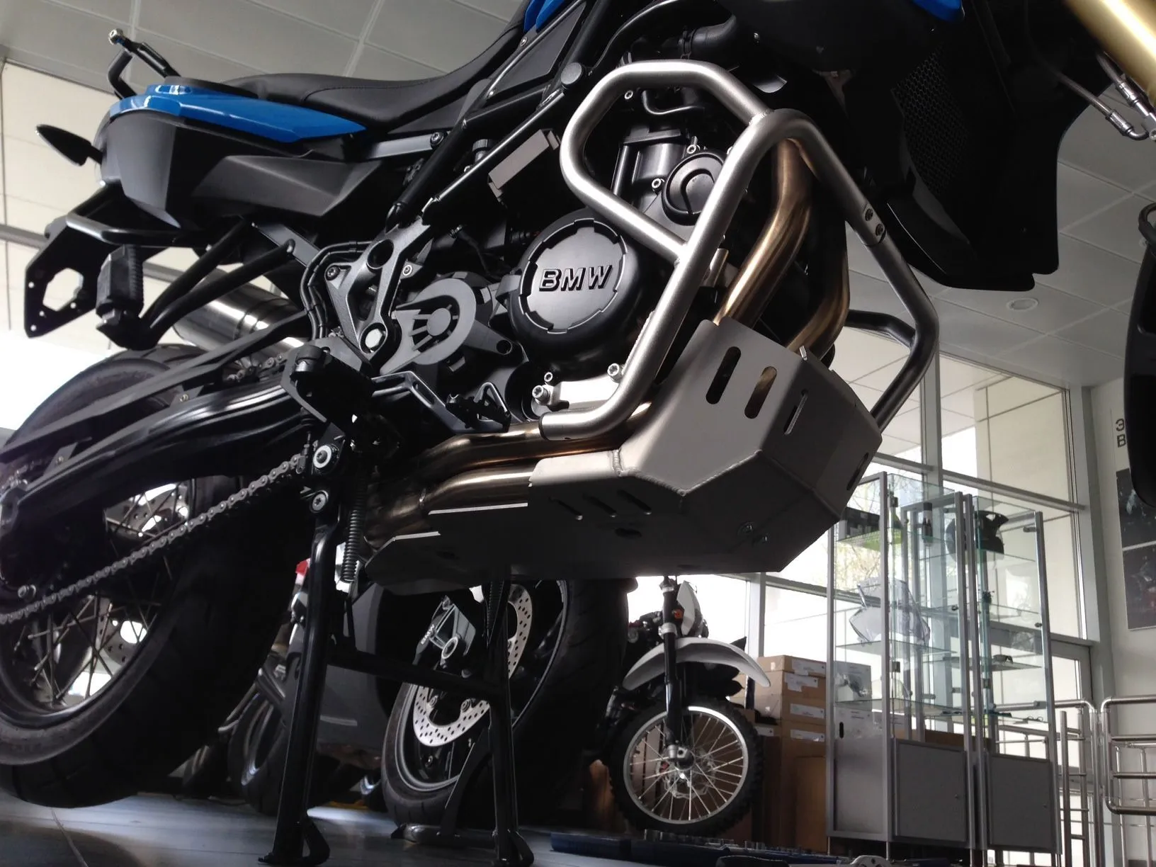 Защита картера для BMW F800GS, 800GS Adventure, F700GS