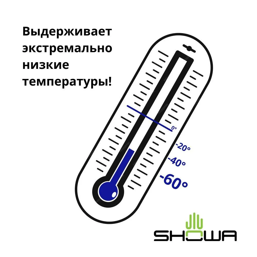 Перчатки защитные SHOWA Temres 282 Olive Green, L