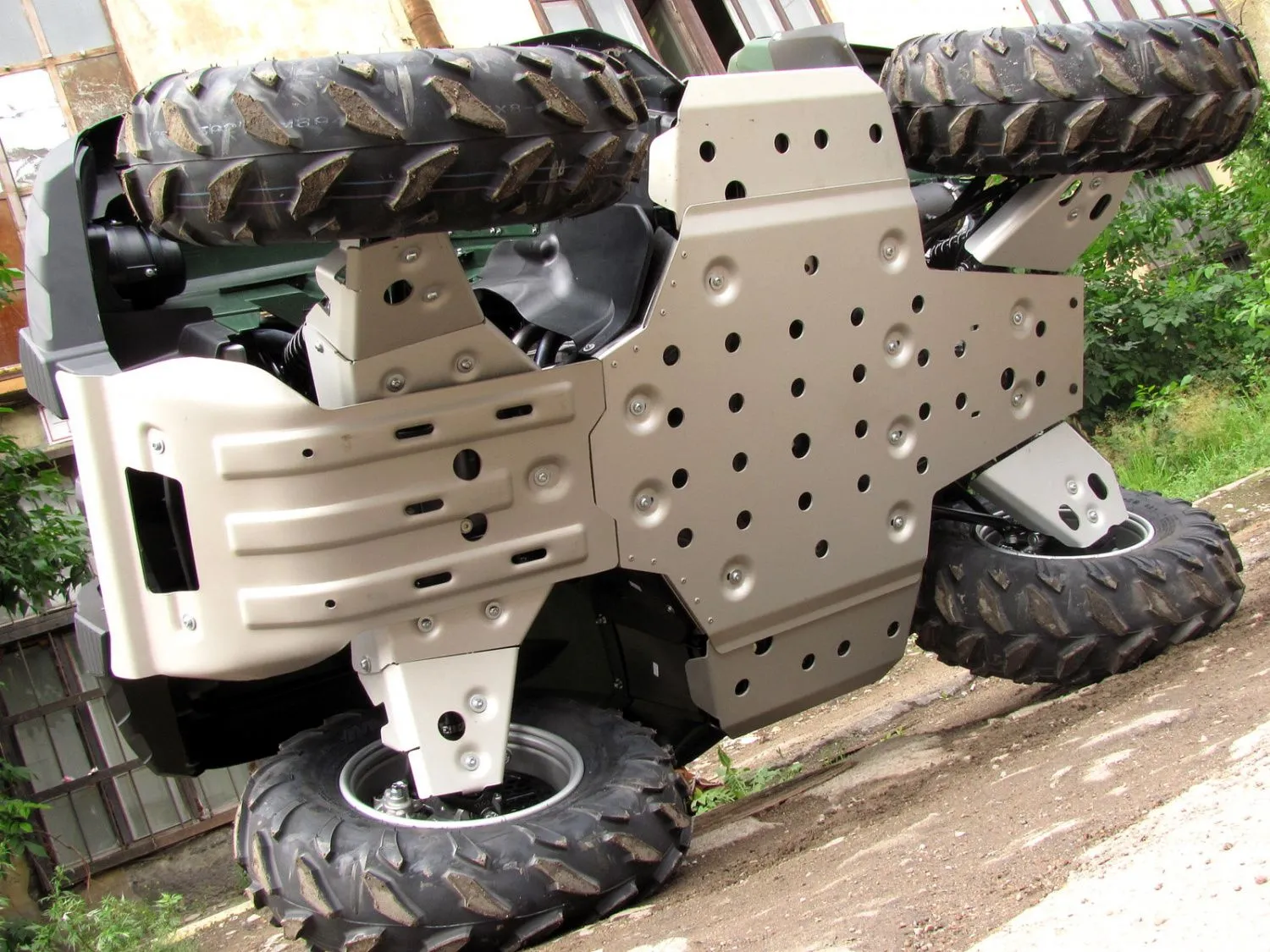 Защита рычагов (без пластиковых лепестков) для Yamaha Квадроциклов Grizzly  550/700