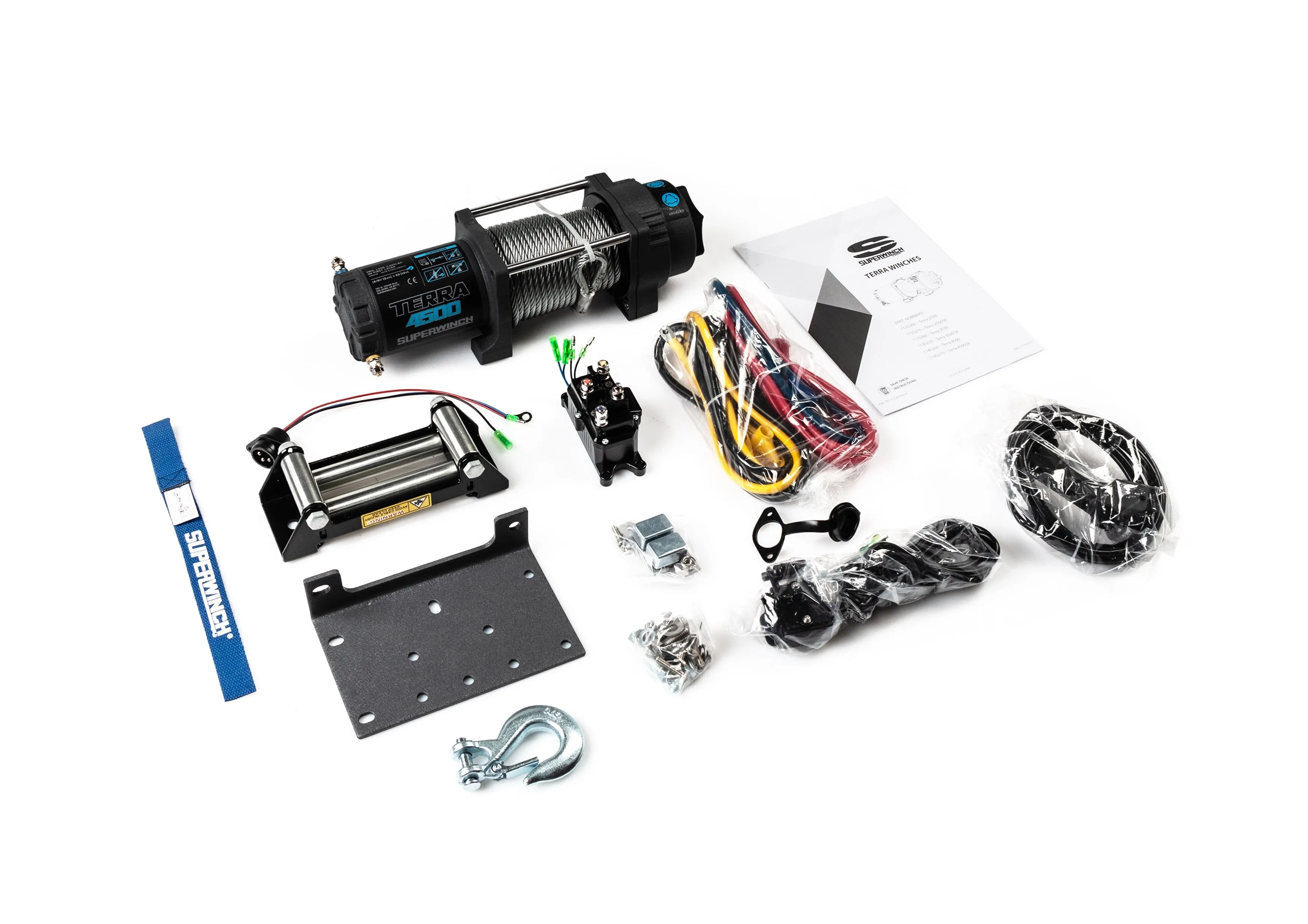 Superwinch TERRA 45 лебедка электрическая ст. трос