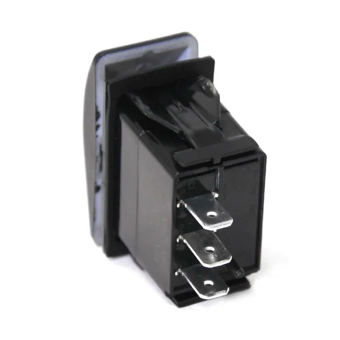 Переключатель (on)-off-(on), SPDT, 3P без подсветки NEKEKE