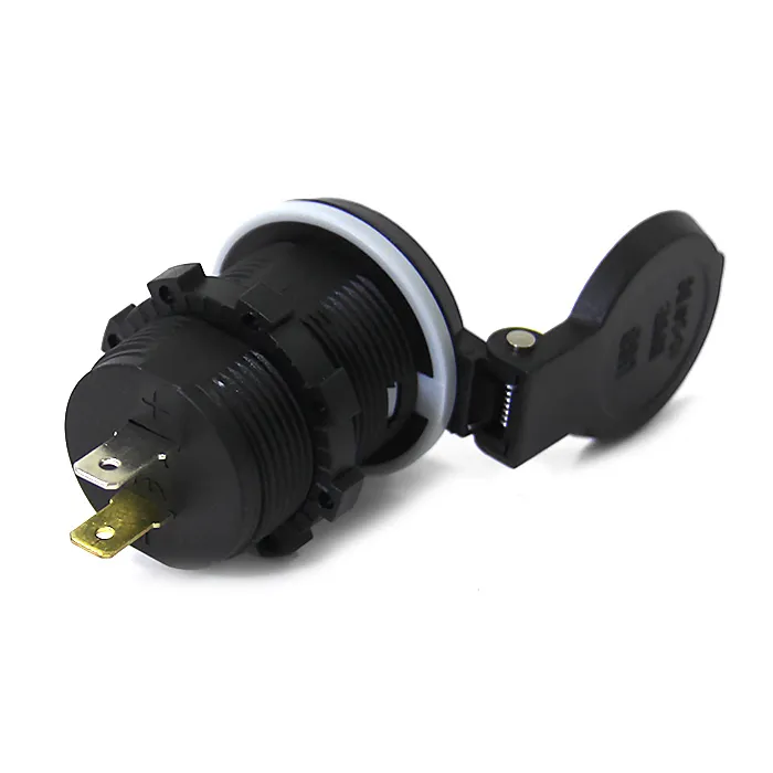 Панель с двойным USB разъемом (5В\4.2А (2.1А+2.1А) и LED индикатором NEKEKE