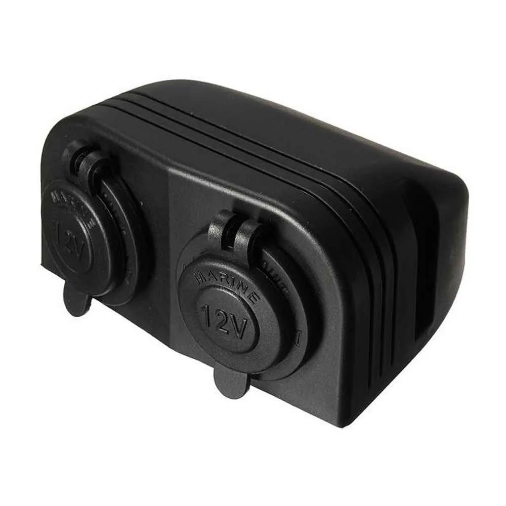 Двойной накладной модуль Skipper прикуриватель 12V и прикуриватель 12V