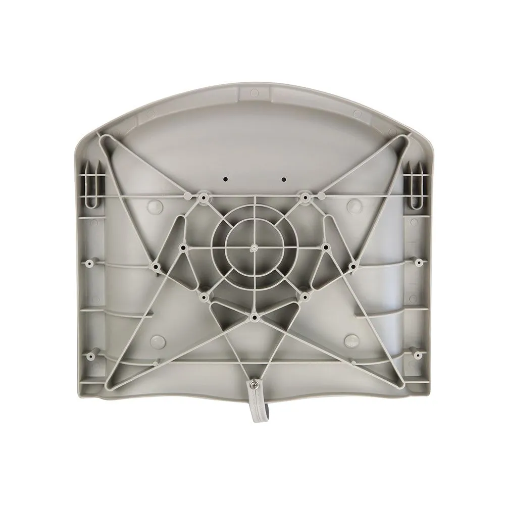 Кресло складное с мягкими накладками Skipper серый