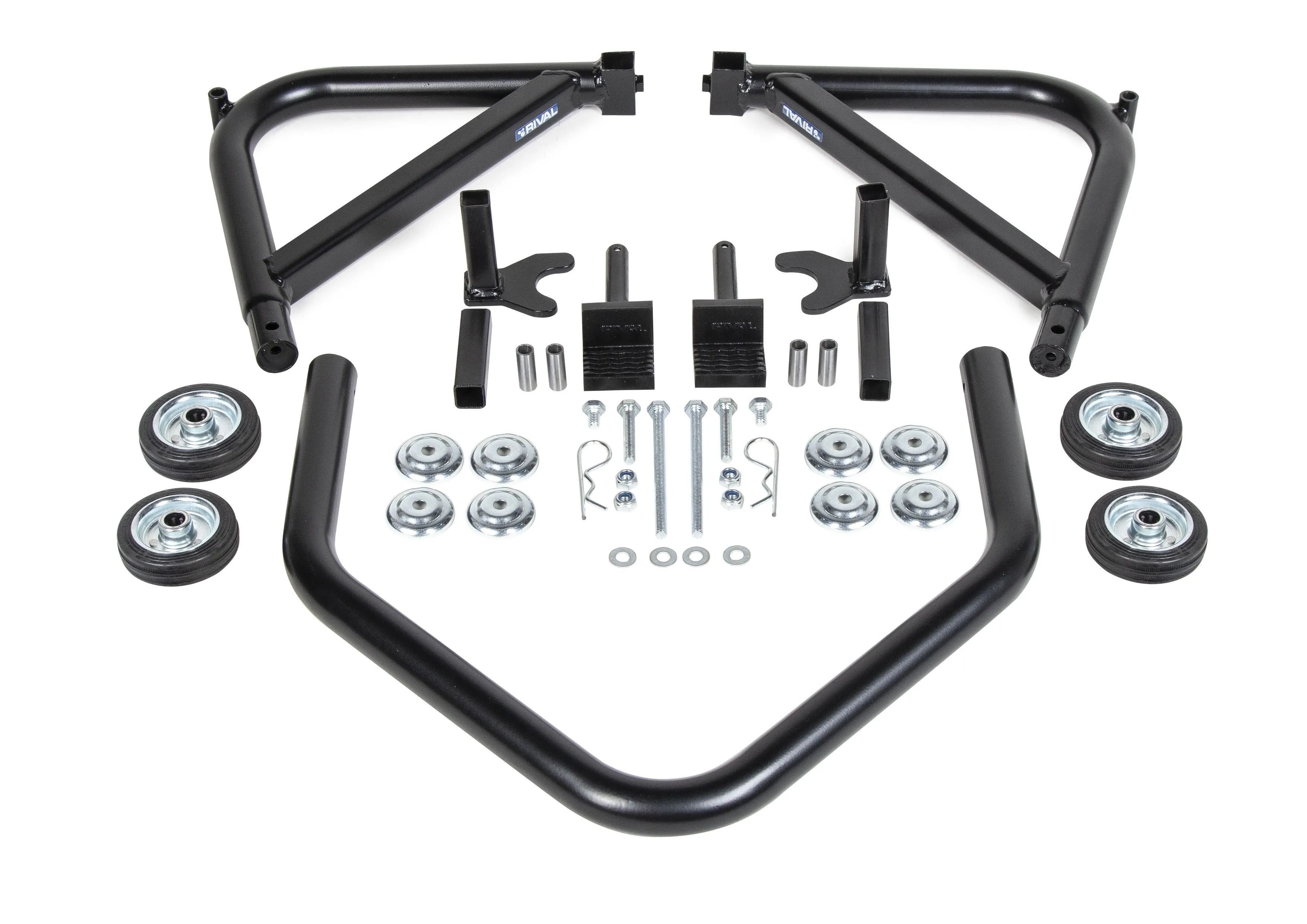 Мотоподкат задний разборный универсальный + комплект крепежа