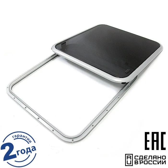 Люк палубный сдвижной Альбатрос ACR (акрил) 835х785