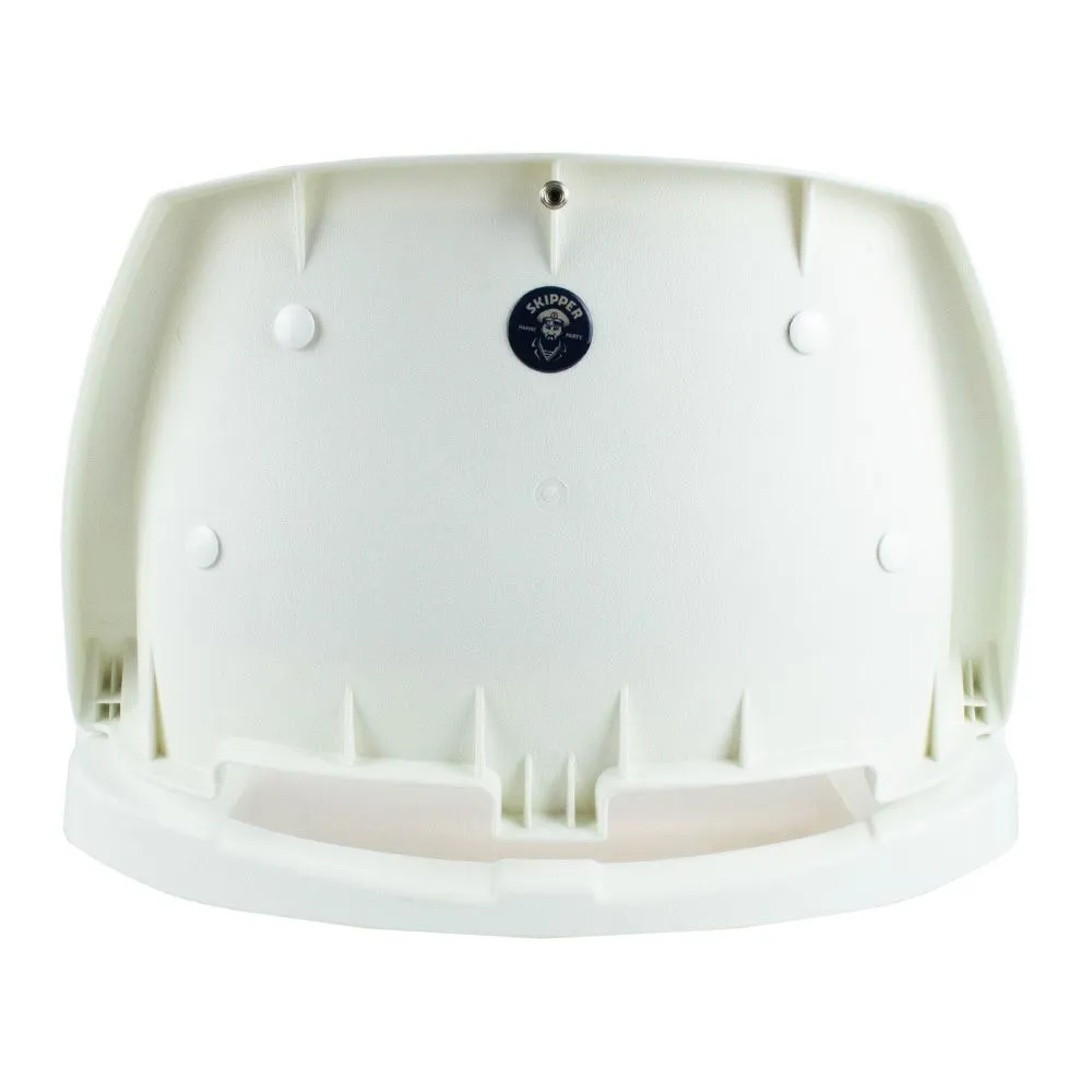 Кресло складное с мягкими накладками Skipper белый