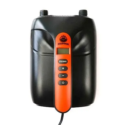 Насос электрический двухступенчатый Skipper с АКБ макс.давл.1,4 bar, макс. производ. 350л/мин., макс