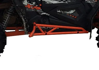 Защита порогов из труб Polaris RZR 1000 (2013-) + комплект крепежа