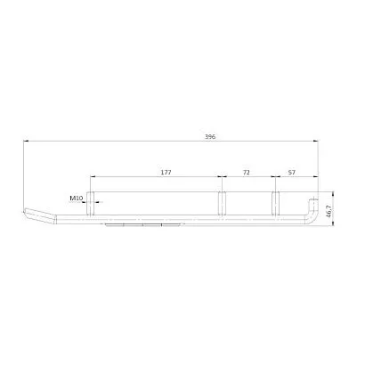 Конек лыжи снегохода BRP 100313T
