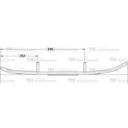 Конек лыжи BRP (комплект 2шт) A-04-0-4-455