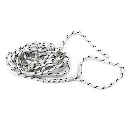 Трос плетеный ШВАРТОВЫЙ 10,0 мм, 1500 кг, 6 м, с огоном 30 см