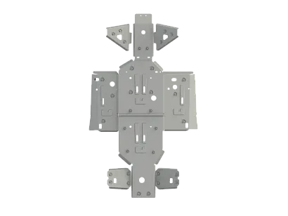 Полный комплект защиты днища для LINHAI M550L