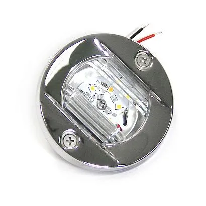 Огонь кормовой cветодиодный 75 мм, теплый белый свет