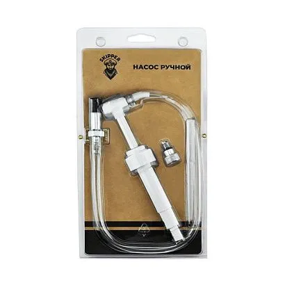 Насос ручной Skipper для замены масла в редукторе ПЛМ для Yamaha/Suzuki/Tohatsu, металлический адапт