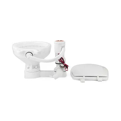 Унитаз судовой керамический SeaFlo с электрической помпой Унитаз, 12V