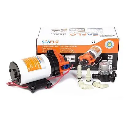Помпа водоподающая SeaFlo мембранная, 24V 5.5 л/мин, 5.5 BAR