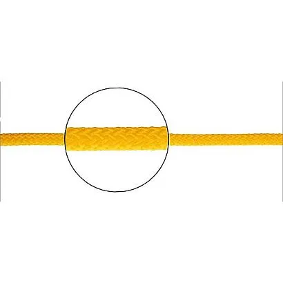 Линь плавающий 6мм*25м желтый