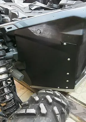 Защита AL арок BRP Can-am Maverick X3 Turbo R, X DS Turbo R, X RS Turbo R (2016-)