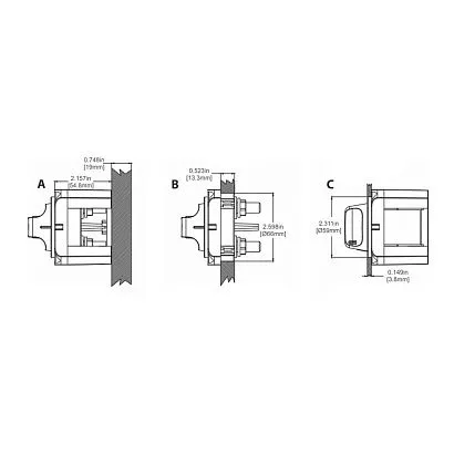 Выключатель массы SeaFlo 300-500А, 6V-48V