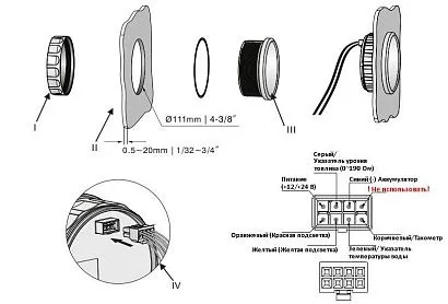 Мультифункциональный прибор 4 в 1 (BS)