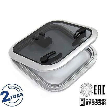 Люк палубный распашной Альбатрос 550х550