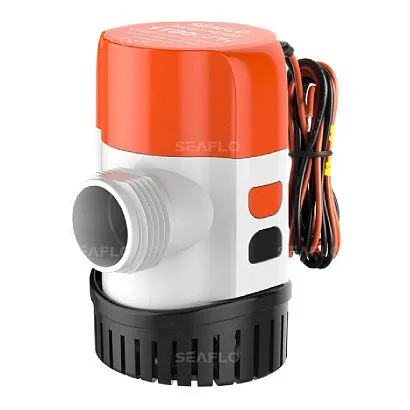 Помпа водооткачивающая SeaFlo трюмная, 12V 600 галлон/час, патрубок 19/25/29 мм