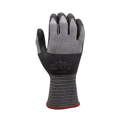 Перчатки защитные SHOWA Excellent Fit 381 Grey/Black, L