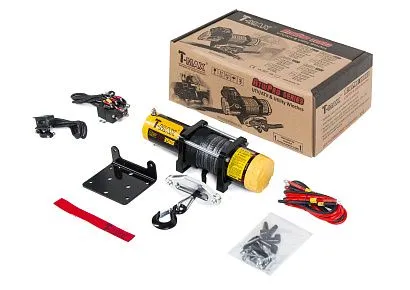 T-Max ATW PRO 3500 лебедка электрическая синт. трос