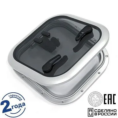 Люк палубный распашной Альбатрос 400х400