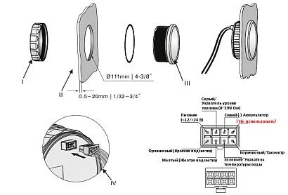 Мультифункциональный прибор 4 в 1 (WS)