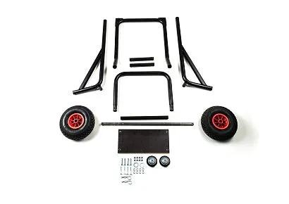 Тележка для ПЛМ усиленная с дополнительными колесами